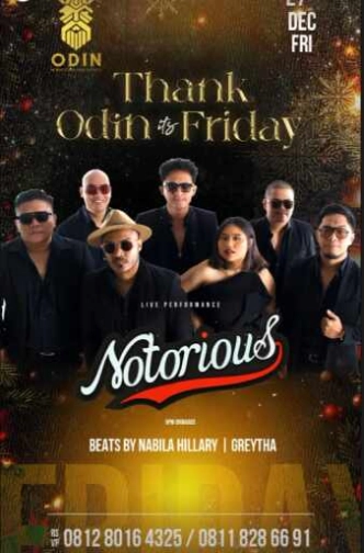 ODIN SENOPATI JAKARTA - THANK ODIN IS FRIDAY