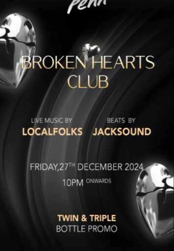 PENN JAKARTA - BROKEN HEARTS CLUB