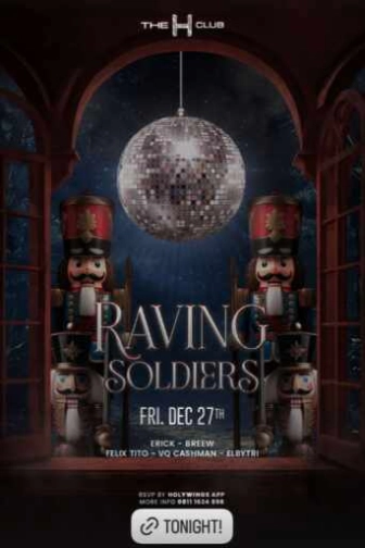 THE H CLUB SCBD JAKARTA - RAVING SOLDIERS