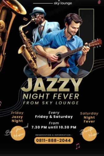 THE ZOETROPE SKY LOUNGE JAKARTA - JAZZY NIGHT FEVER