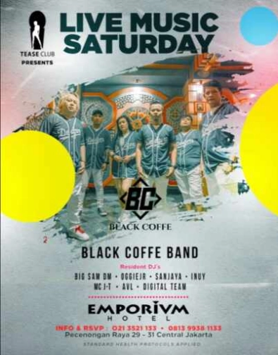 EMPORIUM TEASE CLUB JAKARTA - LIVE MUSIC SATURDAY