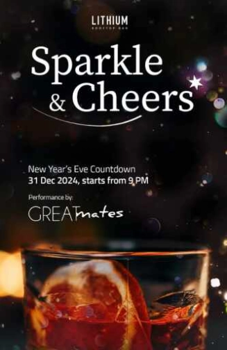 LITHIUM ROOFTOP JAKARTA - SPARKLE & CHEERS