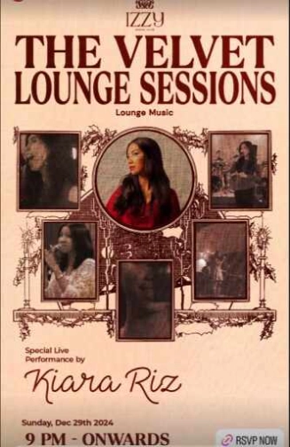 IZZY SOCIAL CLUB GUNAWARMAN JAKARTA - THE VELVET LOUNGE SESSIONS