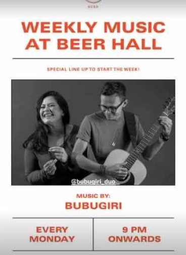 BEERHALL SCBD - MONDAY