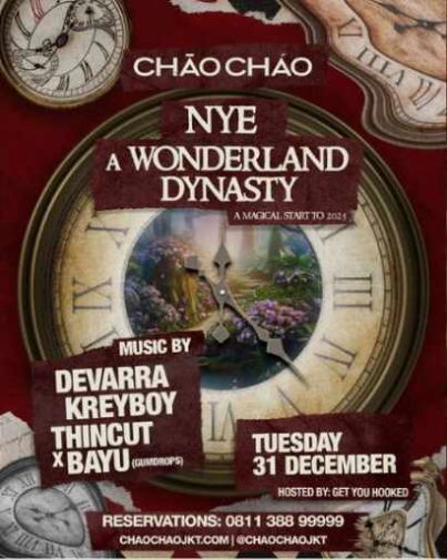 CHAO CHAO SCBD JAKARTA - NYE A WONDERLAND DYNASTY