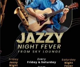 THE ZOETROPE SKY LOUNGE  JAZZY NIGHT FEVER