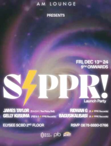 AM LOUNGE SCBD JAKARTA - SIPPR! LAUNCH PARTY