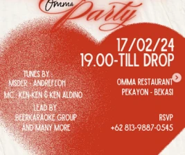 OMMA RESTAURANT BEKASI  Valentine Days