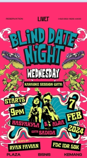 LIVET KEMANG - BLIND DATE NIGHT