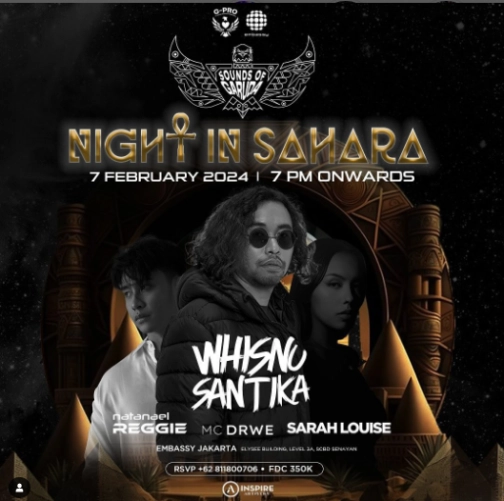 EMBASSY JAKARTA - NIGHT IN SAHARA