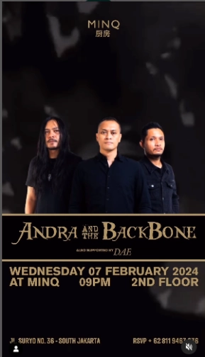 MINQ JAKARTA - Andra and The Back Bone