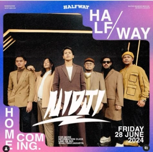 HALF WAY JAKARTA - HALFWAY HOMECOMING WITH NIDJI