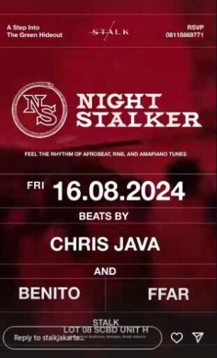 STALK JAKARTA - NIGHT STALKER