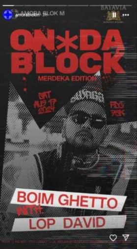 AMORA BLOK M JAKARTA - ON DA BLOK