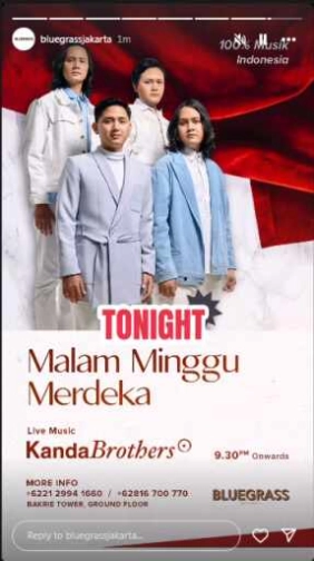 BLUEGRASS JAKARTA - MALAM MINGGU MERDEKA