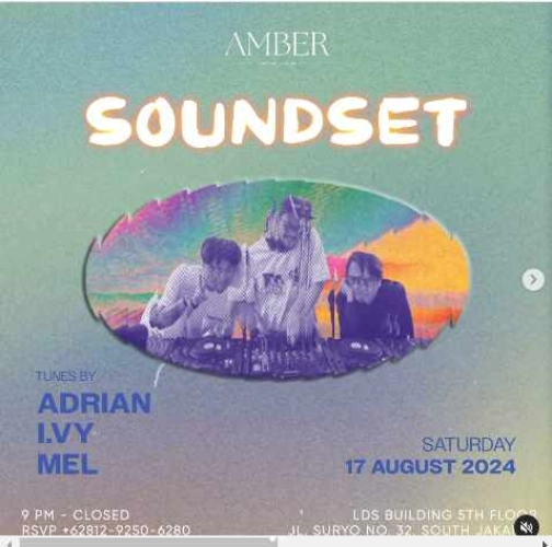 AMBER ROOFTOP LOUNGE JAKARTA - SOUNDSET