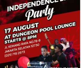 DUNGEON POOL LOUNGE JAKARTA  INDEPENDENCE DAY PARTY