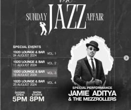 1920 LOUNGE JAKARTA  SUNDAY JAZZ AAFAIR