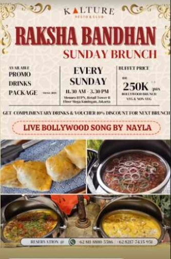 KALTURE BAR & RESTO JAKARTA - SUNDAY BRUNCH