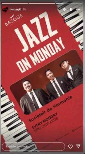 BASQUE JAKARTA - JAZZ ON MONDAY