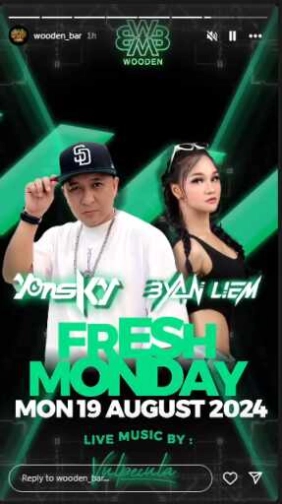 WOODEN BAR RESTO JAKARTA - FRESH MONDAY