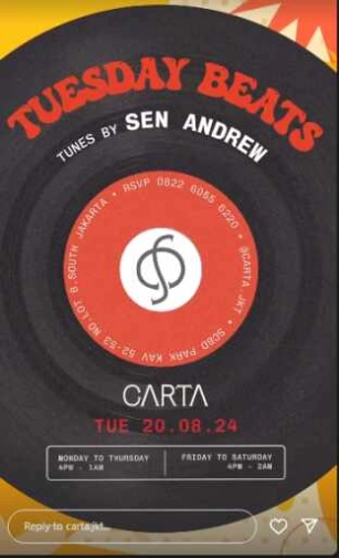 CARTA JAKARTA - TUESDAY BEATS