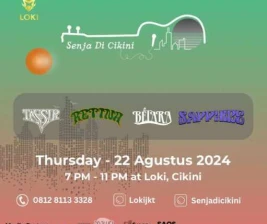 LOKI JAKARTA  SENJA DI CIKINI