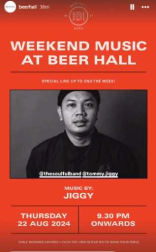 BEER HALL JAKARTA - THURSDAY