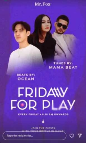 MR FOX JAKARTA - FRIDAY FOR PLAY