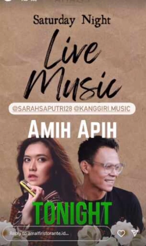 AMALFI JAKARTA - SATURDAY NIGHT LIVE MUSIC