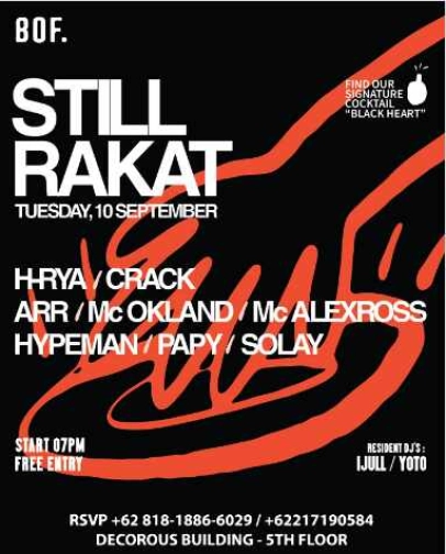 BACKROOM ON FIFTH JAKARTA - STILL RAKAT