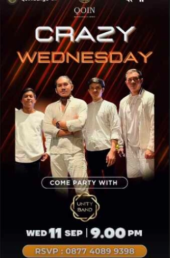 QOIN LOUNGE JAKARTA - CRAZY WEDNESDAY