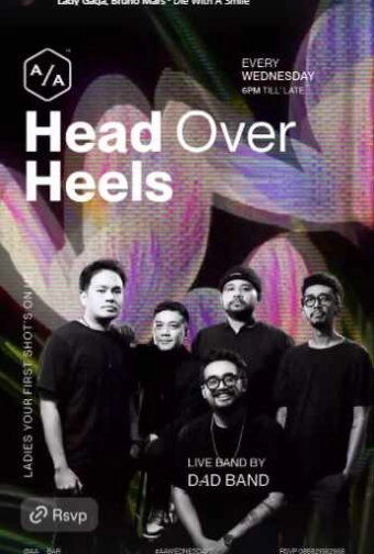 A/A BAR JAKARTA - HEAD OVER HEELS