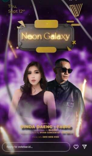 VOTE BAR JAKARTA - NEON GALAXY