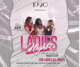 1920 LOUNGE JAKARTA  LADIES NIGHT