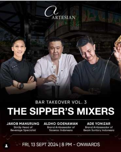 ARTESIAN BAR JAKARTA - BAR TAKEOVER VOL 3