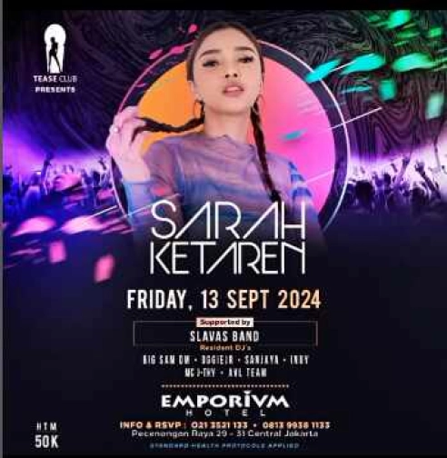 EMPORIUM TEASE CLUB JAKARTA - 𝐒𝐀𝐑𝐀𝐇 𝐊𝐄𝐓𝐀𝐑𝐄𝐍