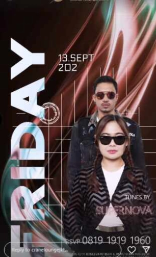 CRANE LOUNGE JAKARTA - FRIYAY