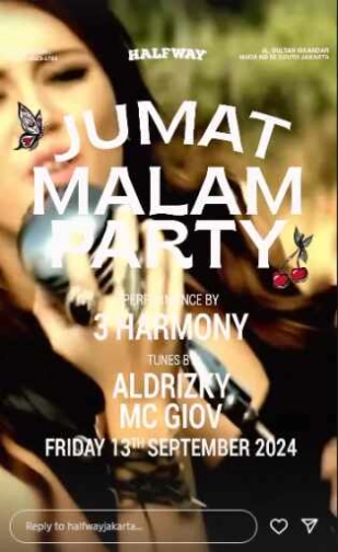 HALF WAY JAKARTA - JUMAT MALAM PARTY