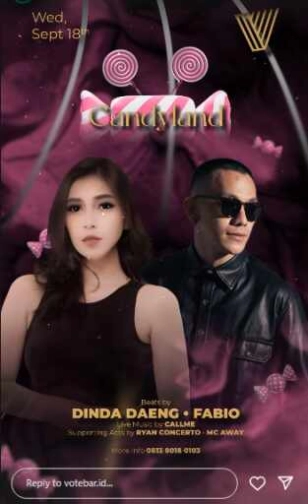 VOTE BAR JAKARTA - CANDYLAND