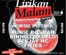 BACKROOM ON FIFTH JAKARTA  LIRIKAN MALAM