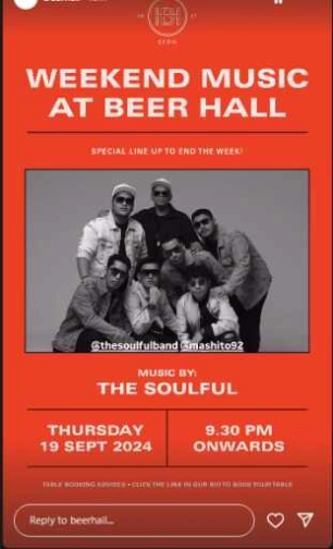 BEER HALL JAKARTA - THURSDAY