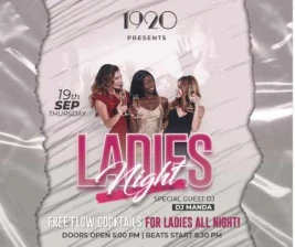 1920 LOUNGE JAKARTA  LADIES NIGHT