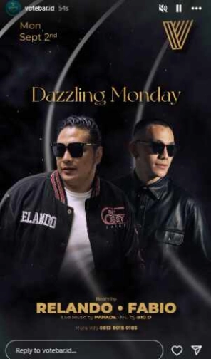 VOTE BAR JAKARTA - DAZZLING MONDAY