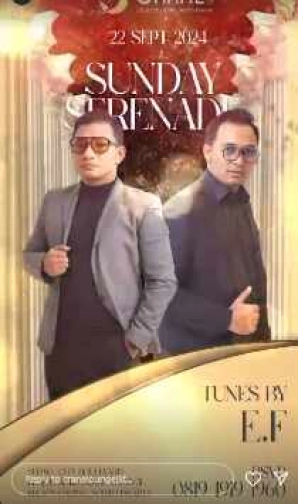 CRANE LOUNGE JAKARTA - SUNDAY SERENADE