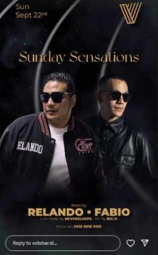 VOTE BAR JAKARTA - SUNDAY SENSATION