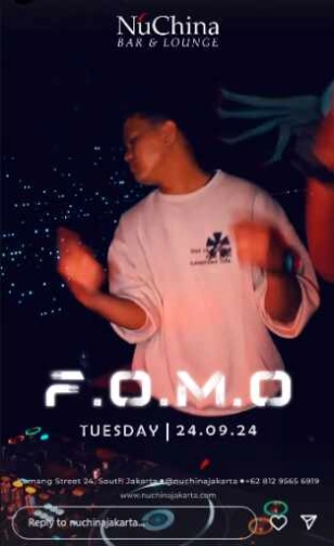 NU CHINA JAKARTA - FOMO