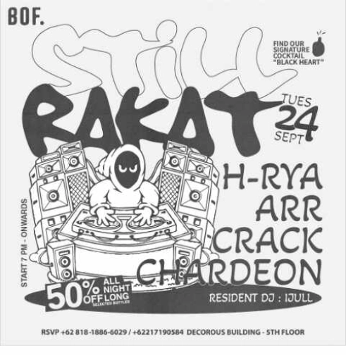 BACKROOM ON FIFTH JAKARTA - STILL RAKAT