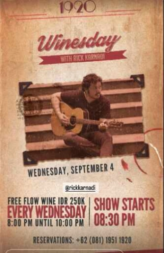 1920 LOUNGE JAKARTA - WINESDAY