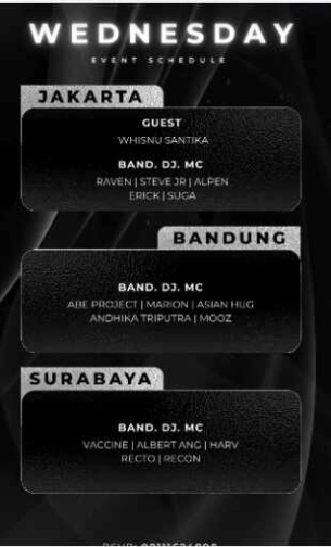 W SUPERCLUB GATSU JAKARTA - WEDNESDAY